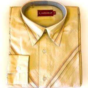 Hardware | Men’s beige vintage long sleeved shirt